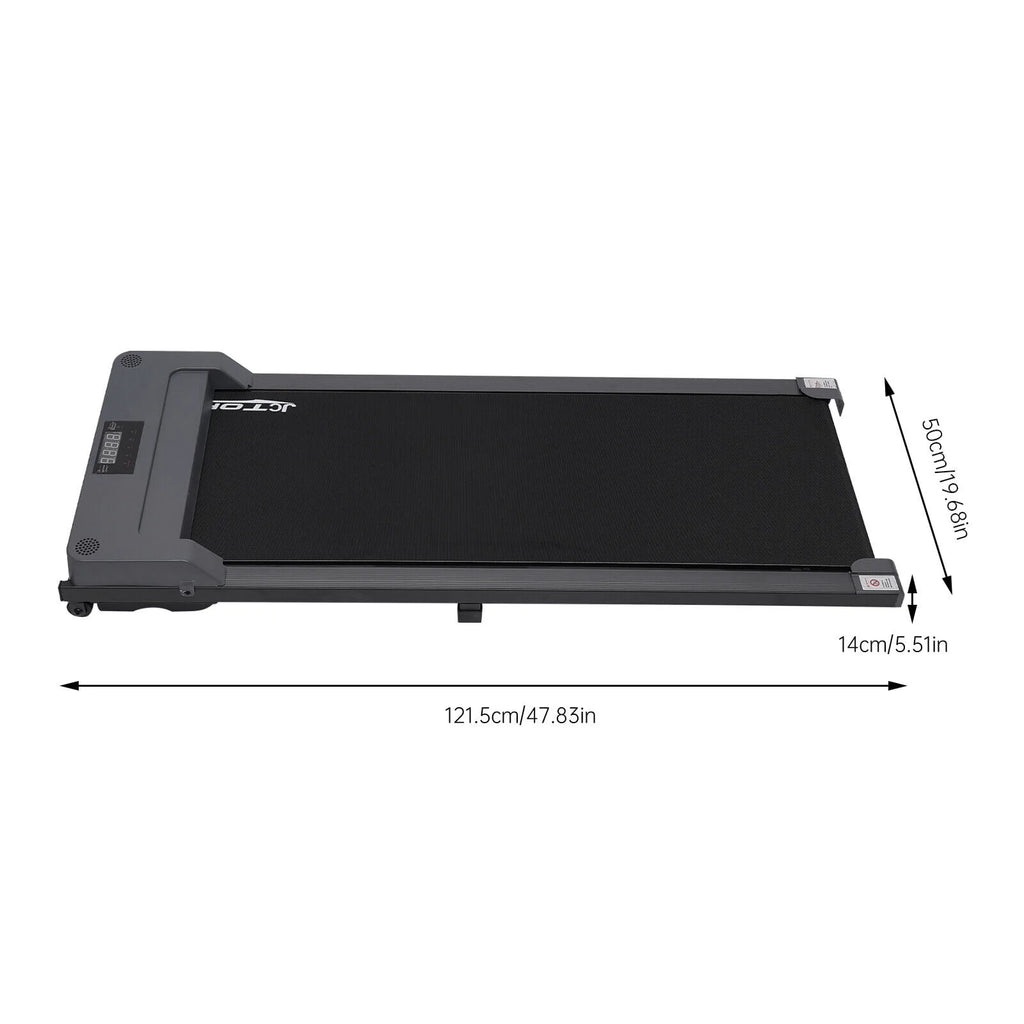Portable Under Desk Treadmill with Remote Control and LED Display Pink T53450