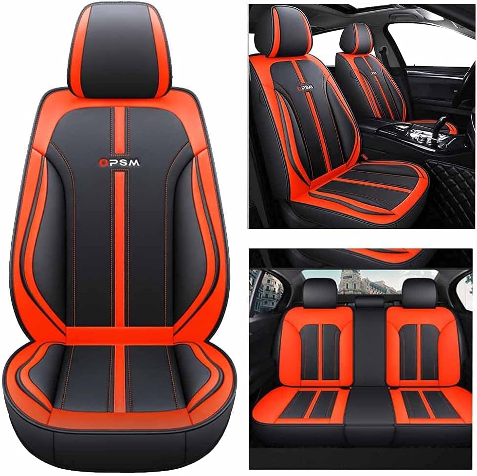 Pink Leather Car Seat Cushion L152