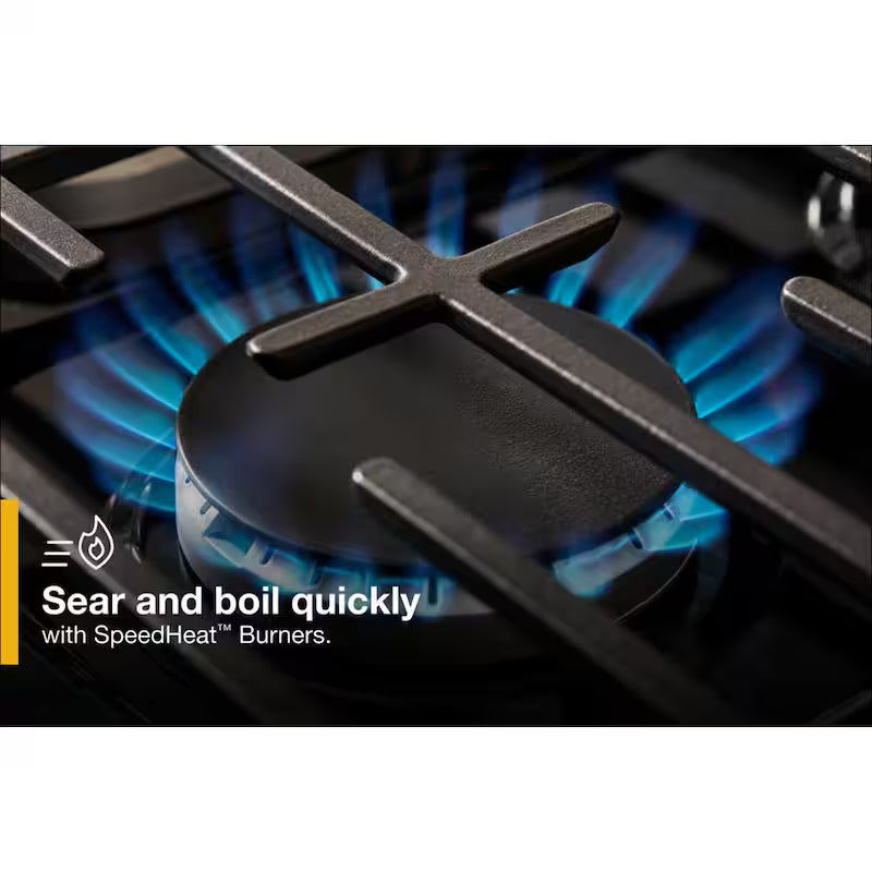 5-Burner Freestanding Gas Range in Stainless Steel H263