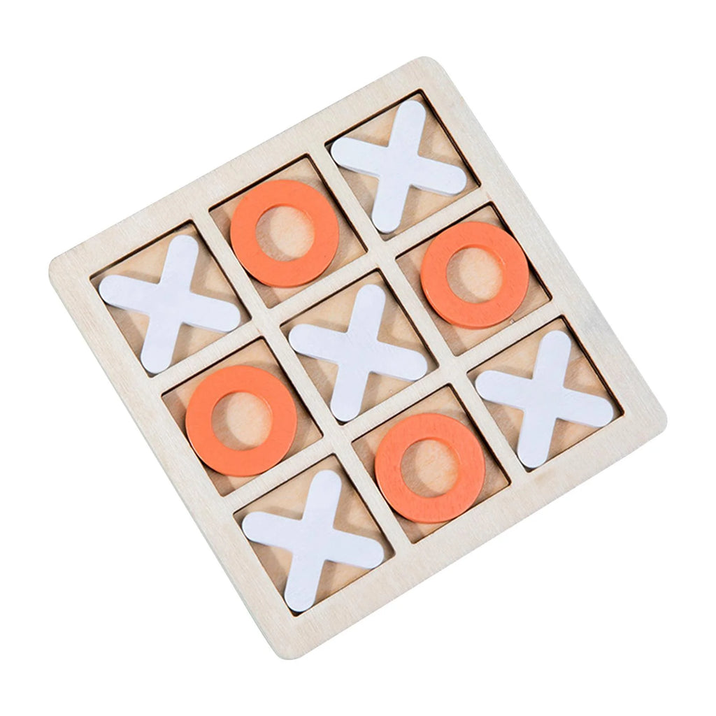 Wooden Board Game XO Chess Interactive Educational Toys Table Game O474