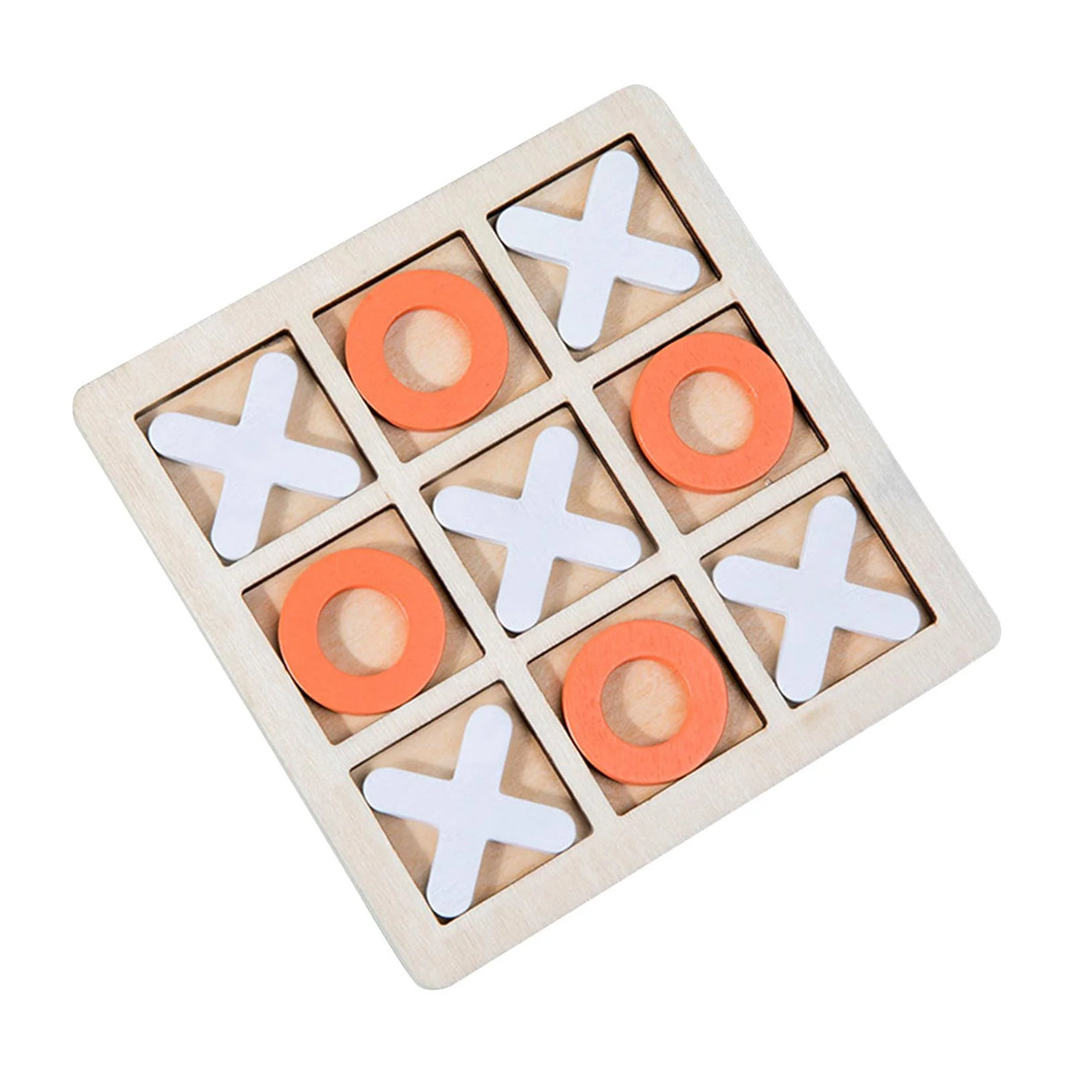 Wooden Board Game XO Chess Interactive Educational Toys Table Game O474