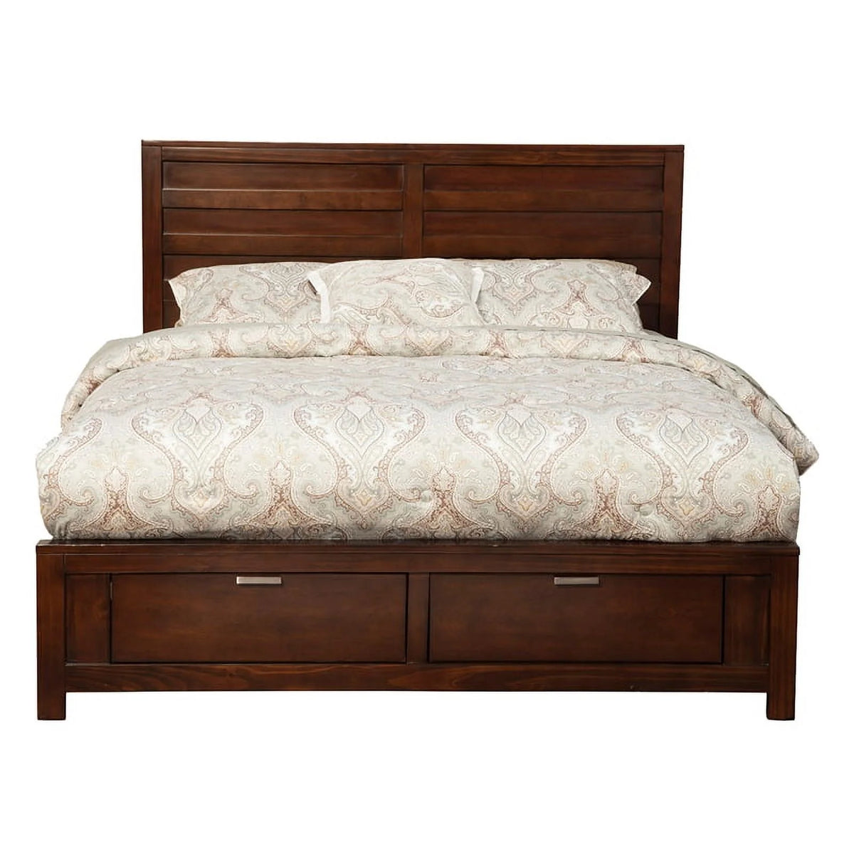 3 Piece Nightstand and California King Storage Bed Set U15115