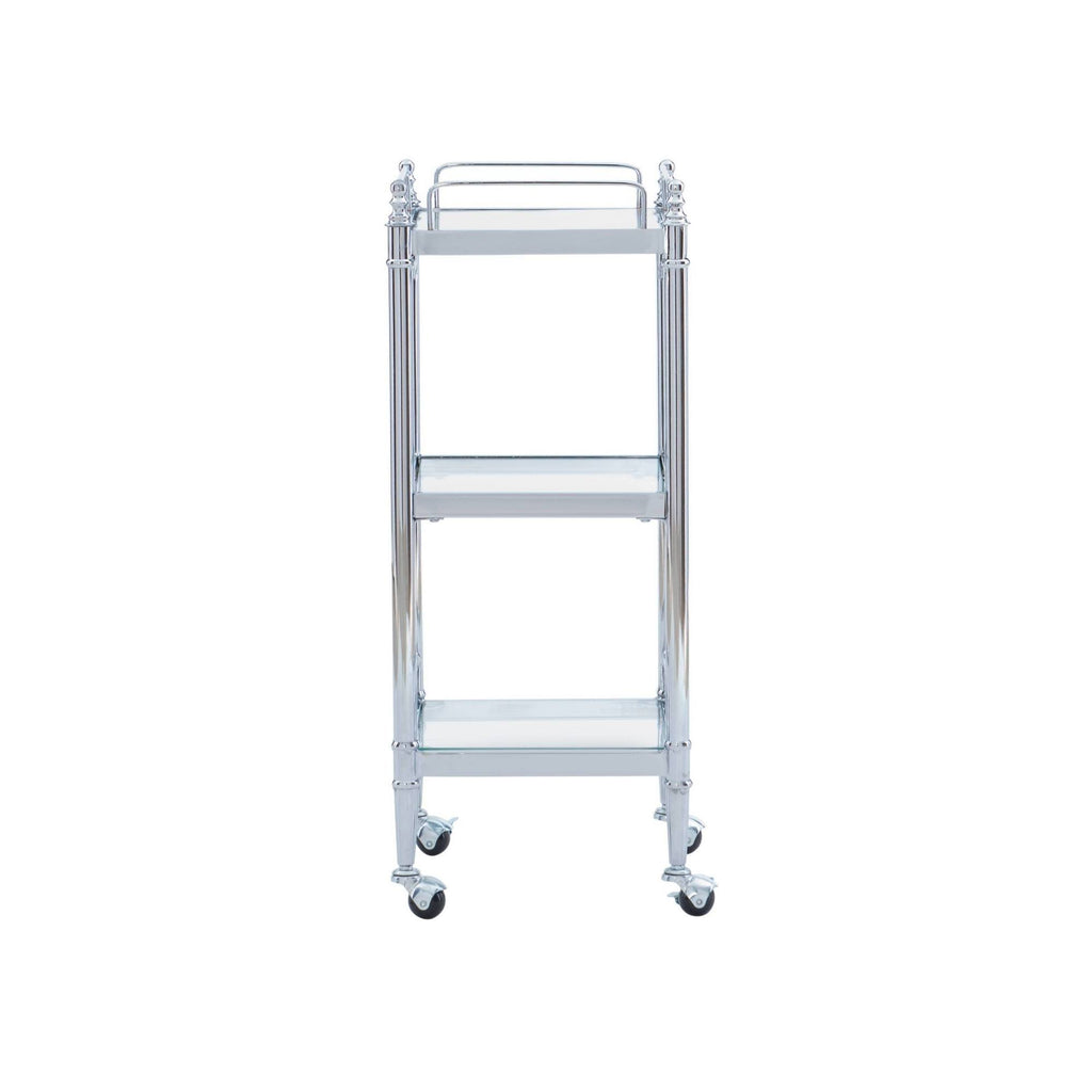 Chrome and Glass Cart I505167