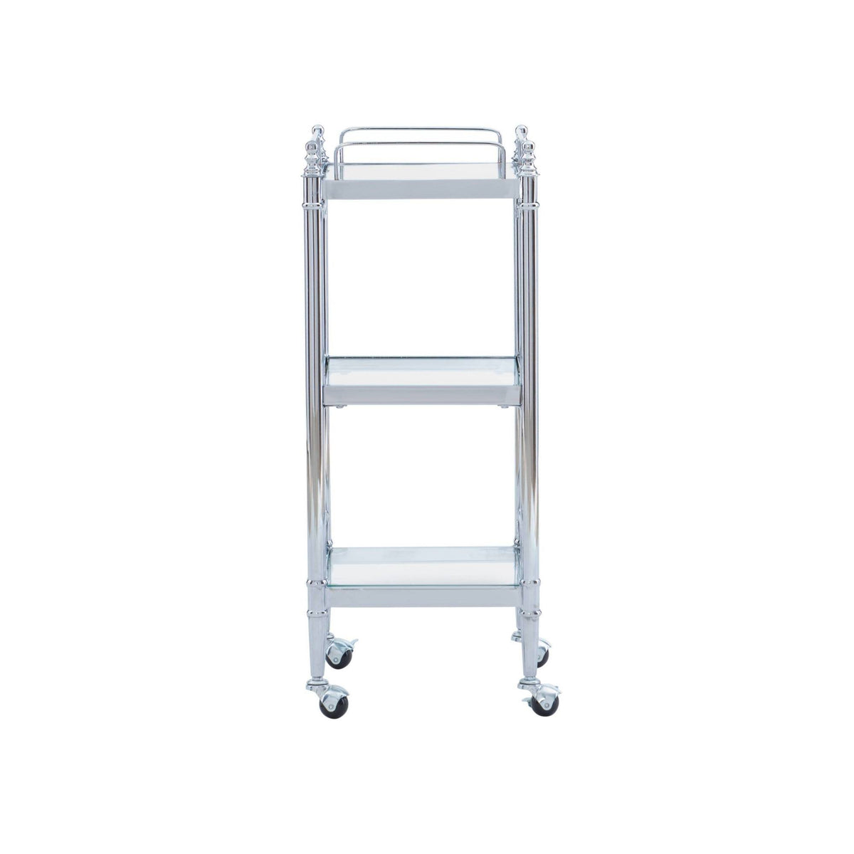 Chrome and Glass Cart I505167