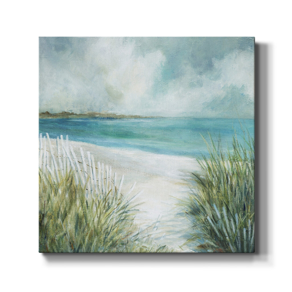 Coastal Fences Gallery Wrapped Canvas 10X10 P843005