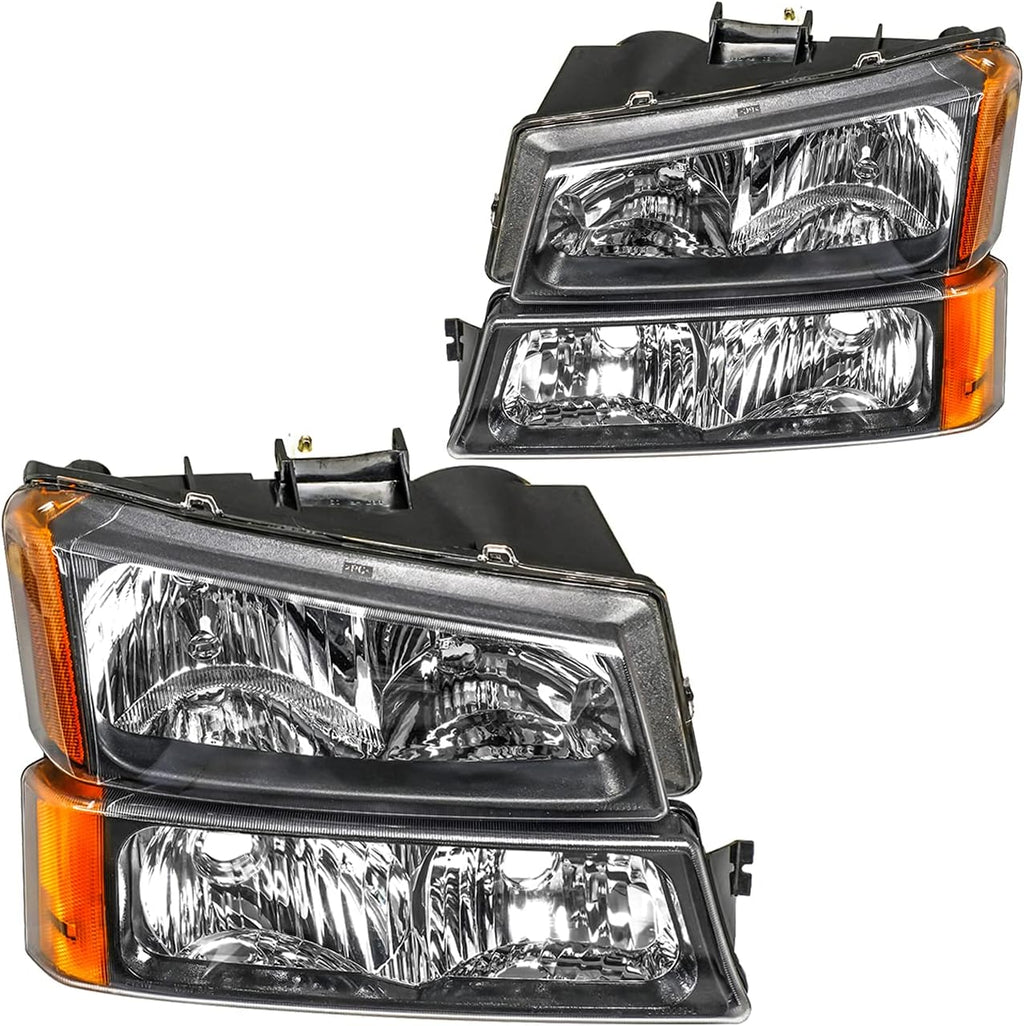 Smoke Lens Headlight Assembly Pack of 2 R967586
