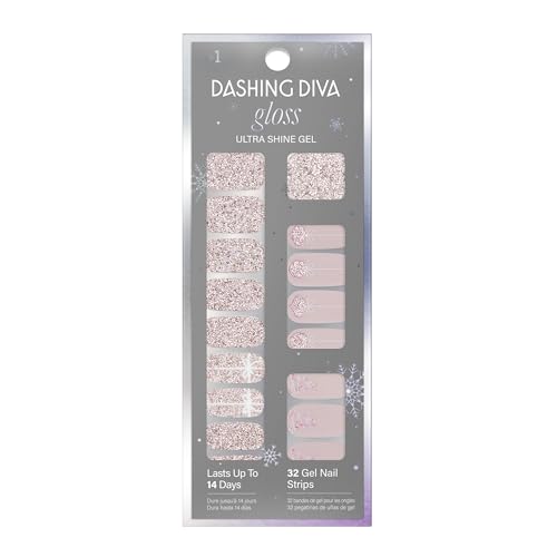 Gloss Nail Strips, 32 Nail Wraps, 1 Prep Pad, 1 Nail File F7621