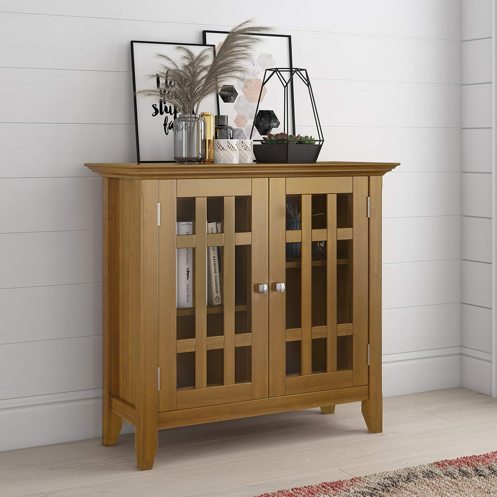 32 in Grey Storage Media Cabinet U401166