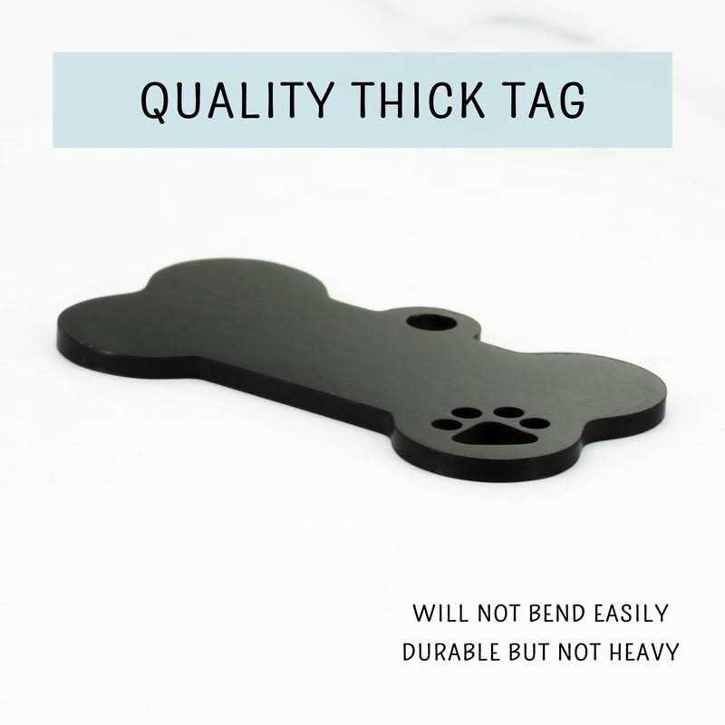 Stainless Steel Personalized Dog Tags I668