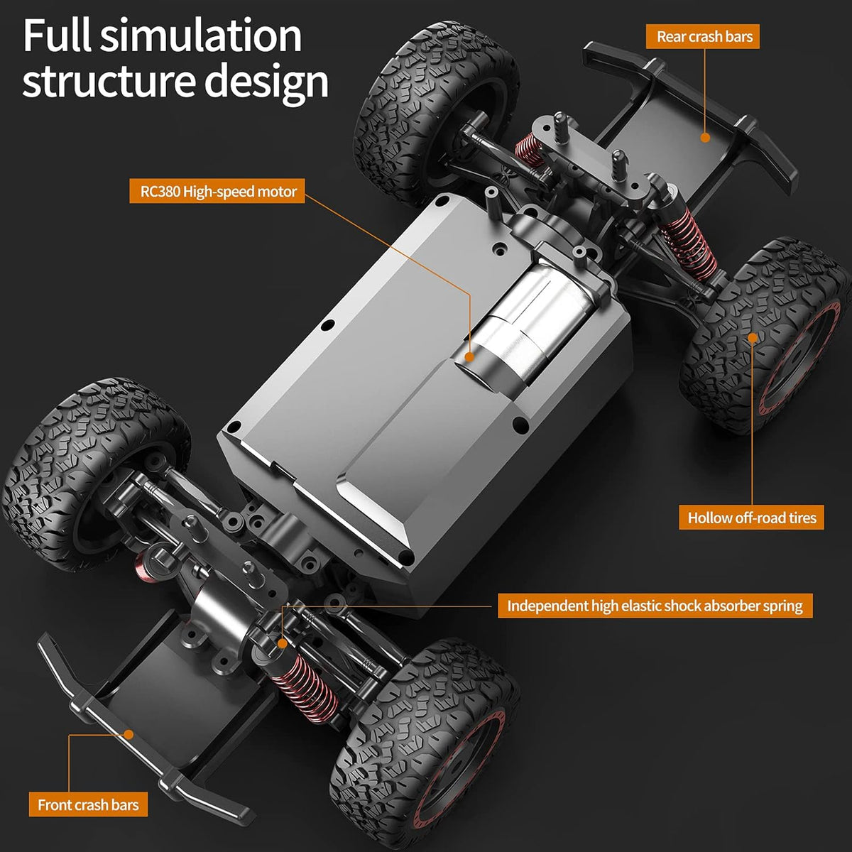 1:16 Scale 4WD Remote Control Monster Truck X862