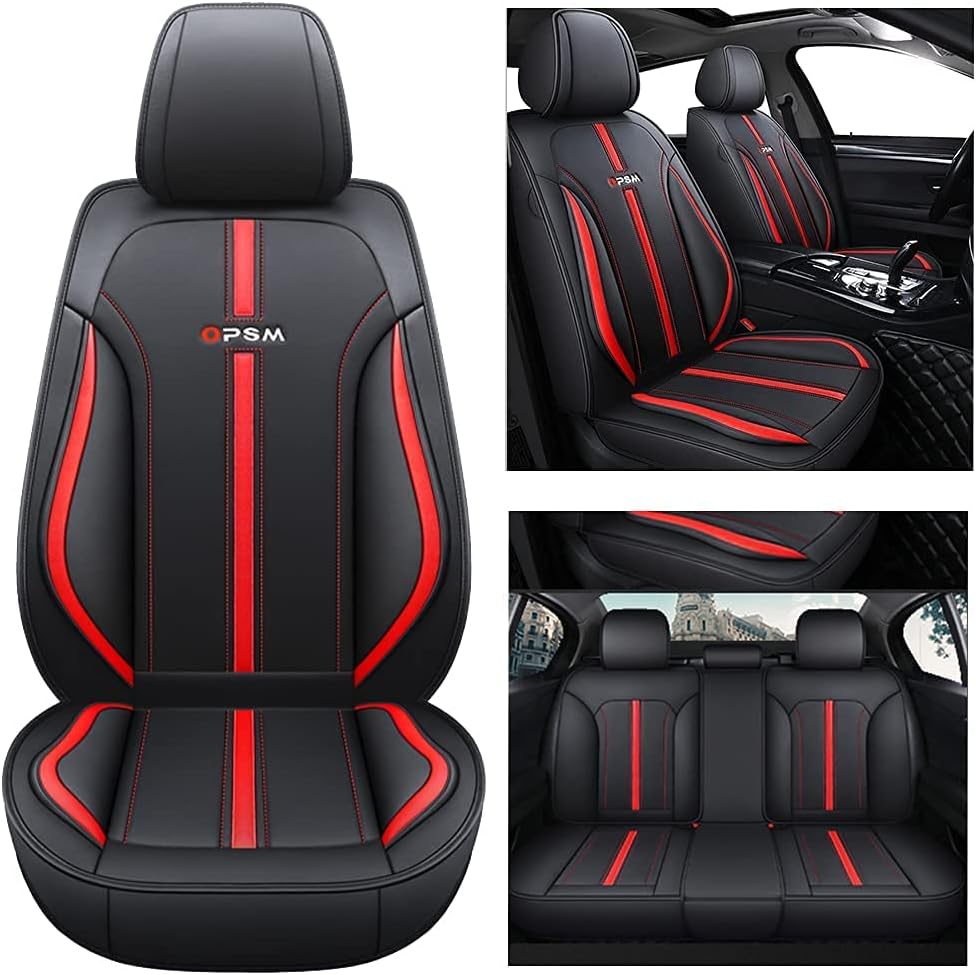 Pink Leather Car Seat Cushion L152