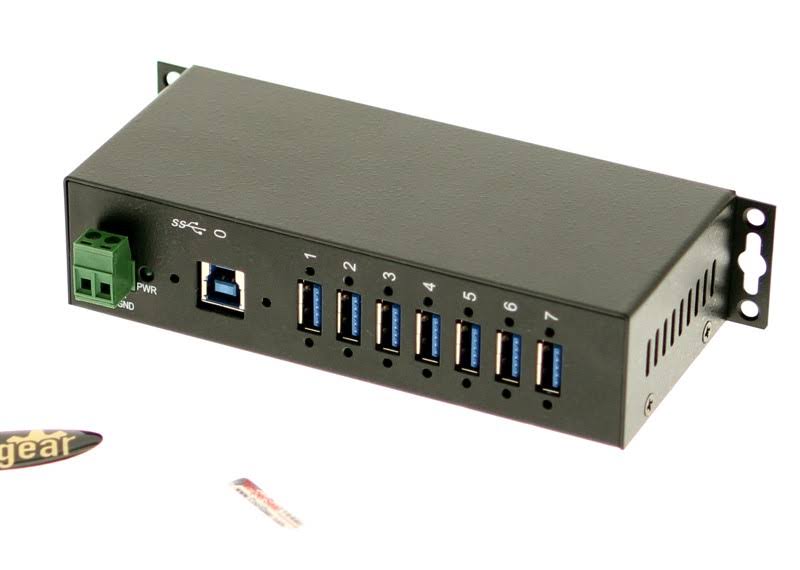 USB 3.0 7-Port Metal Case Hub Y5905