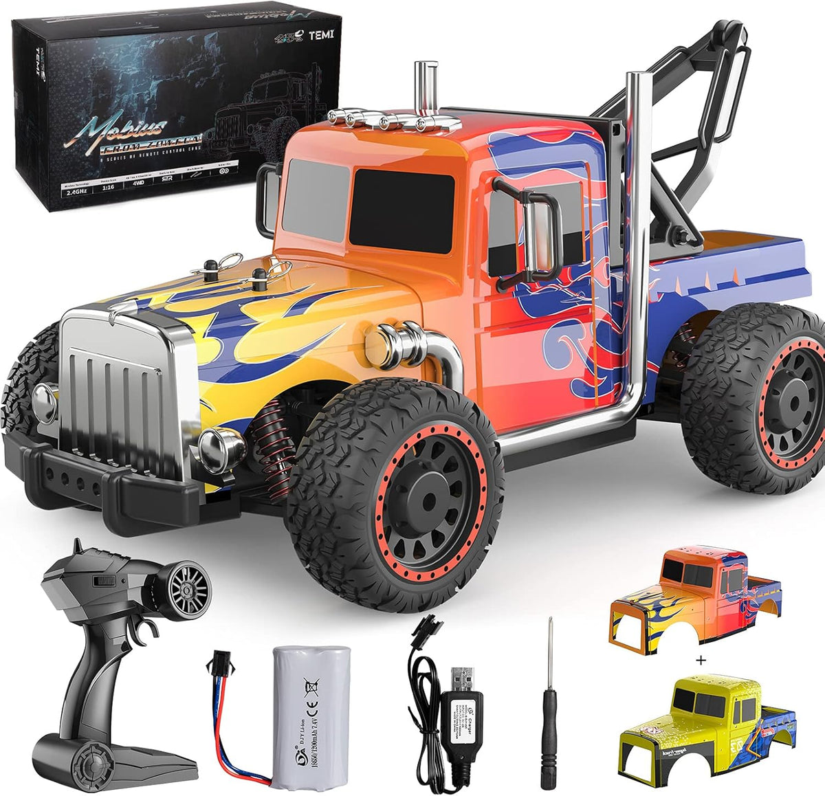 1:16 Scale 4WD Remote Control Monster Truck X862