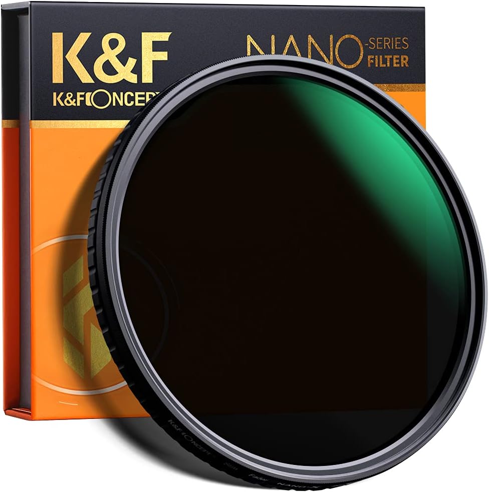 52mm Fader ND Filter ND2 to ND32 Variable Filter Pack of 2 A2788