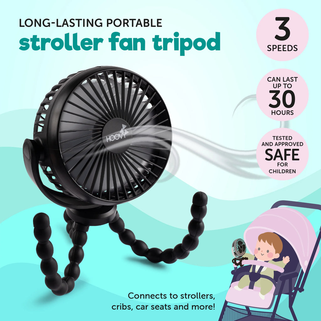 Portable Rechargeable Stroller Fan Z672002