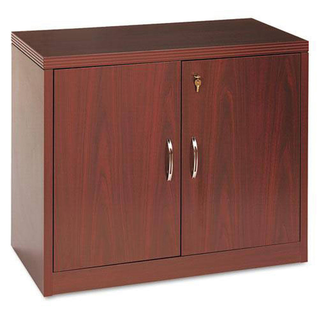 Mahogany Storage Cabinet with Doors J8934