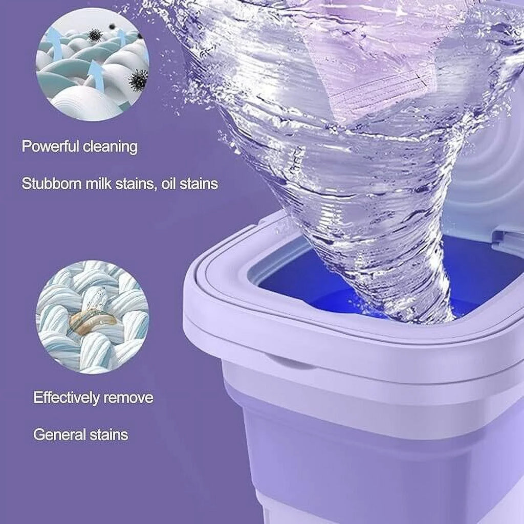 Portable Mini Washing Machine and Spin Dryer Y5987