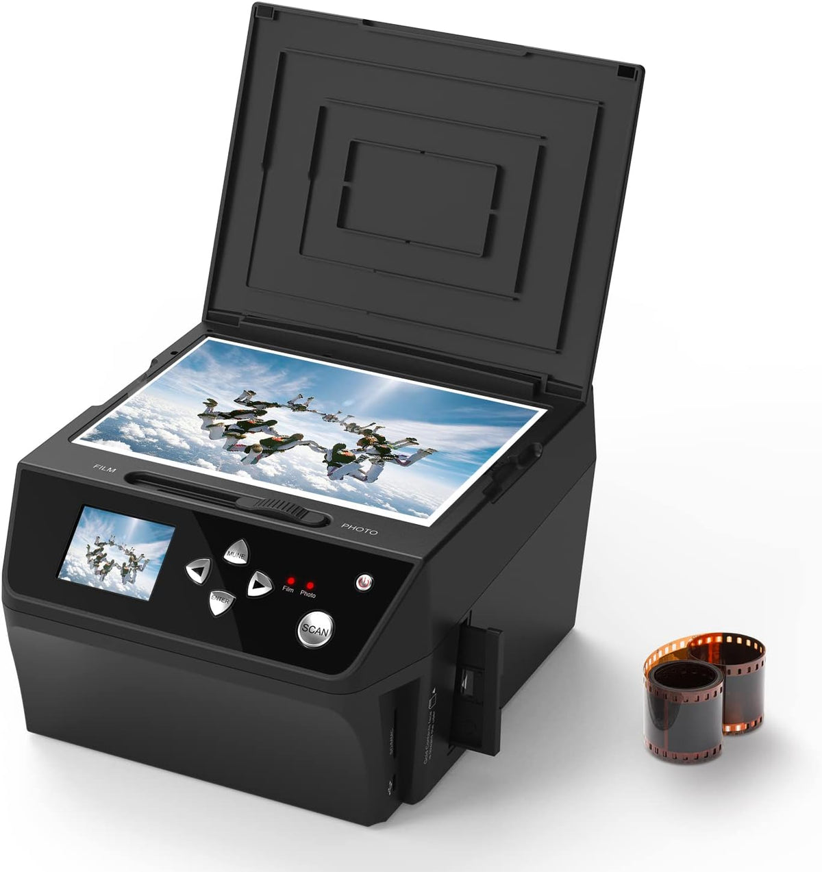 22MP Film & Slide Scanner with 8GB Memory Card F3628