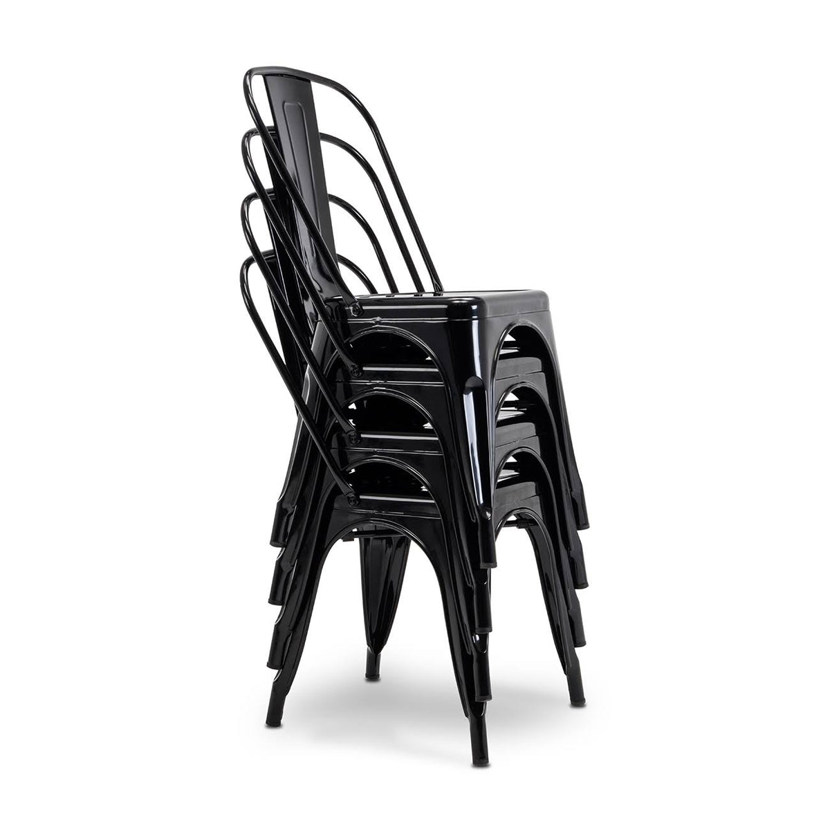 Black Side Chair Set of 4 K64197