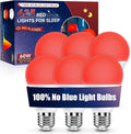 9W Red Light Bulbs 6 Packs Y779