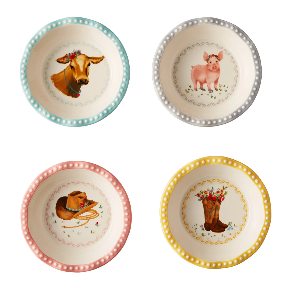 4 Pack Ceramic Pie Pan Set Q149240