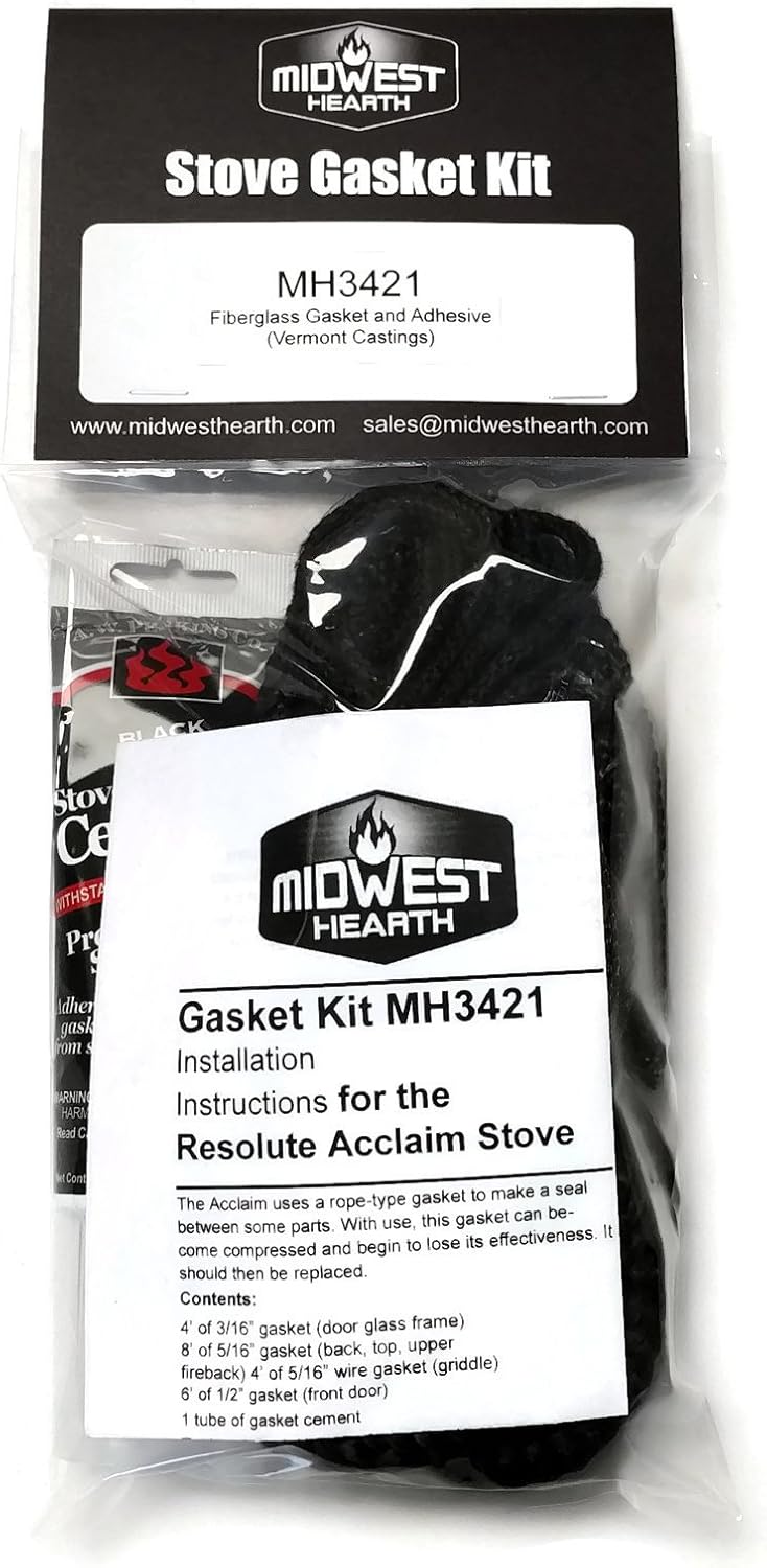 Gasket Kit for Wood Stoves Pack of 2 N9262
