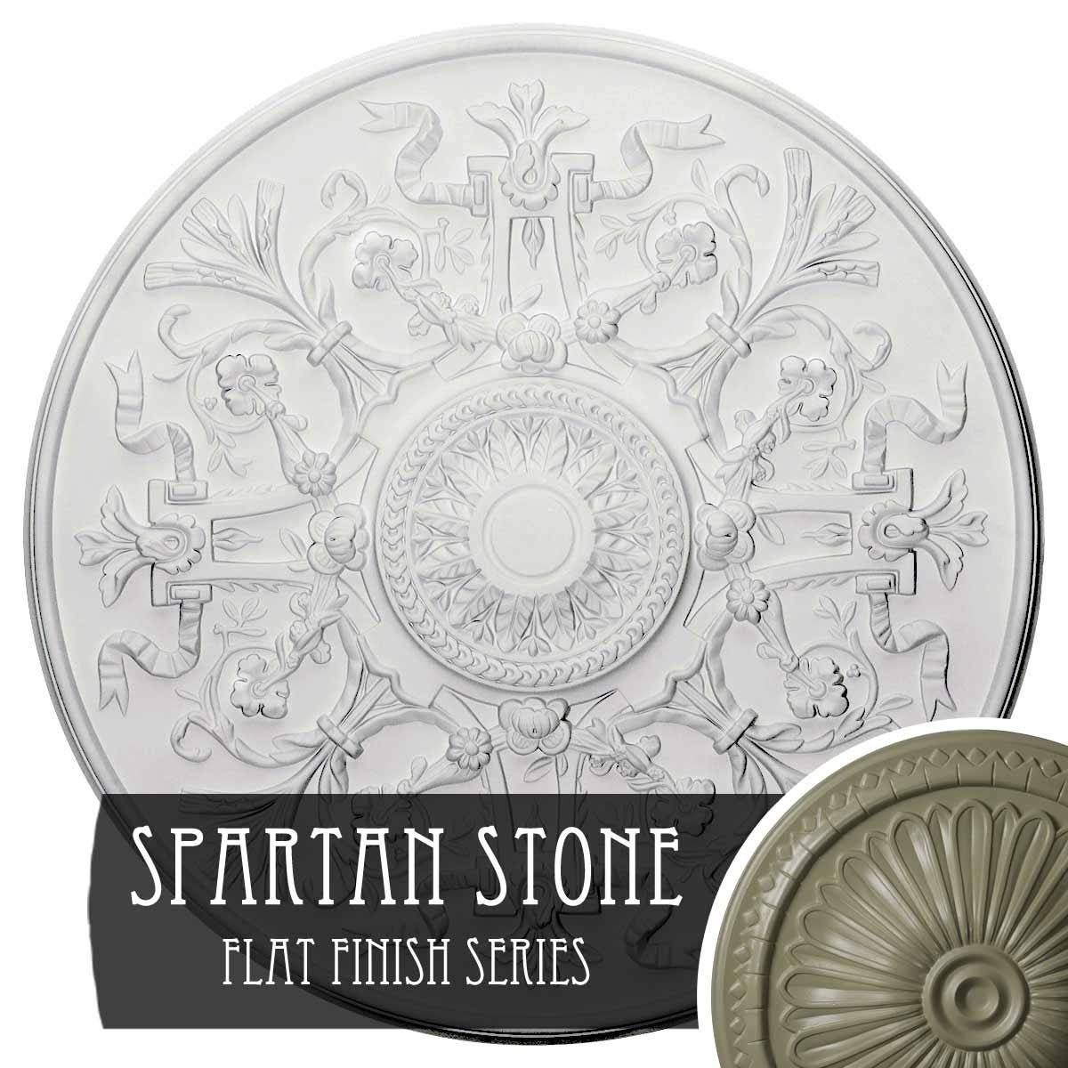 33x22 x 1 3/4x22 Ceiling Medallion A14882