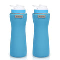 2 Pack Black Sleeve for 22oz Water Bottle U5106