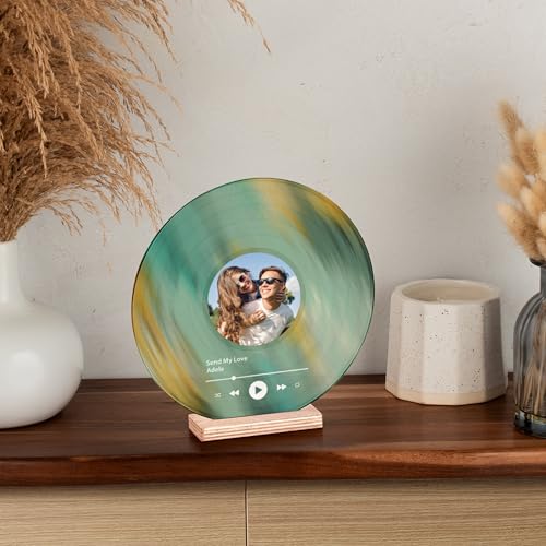 Decorative Vinyl Record with Custom Photo Y49618