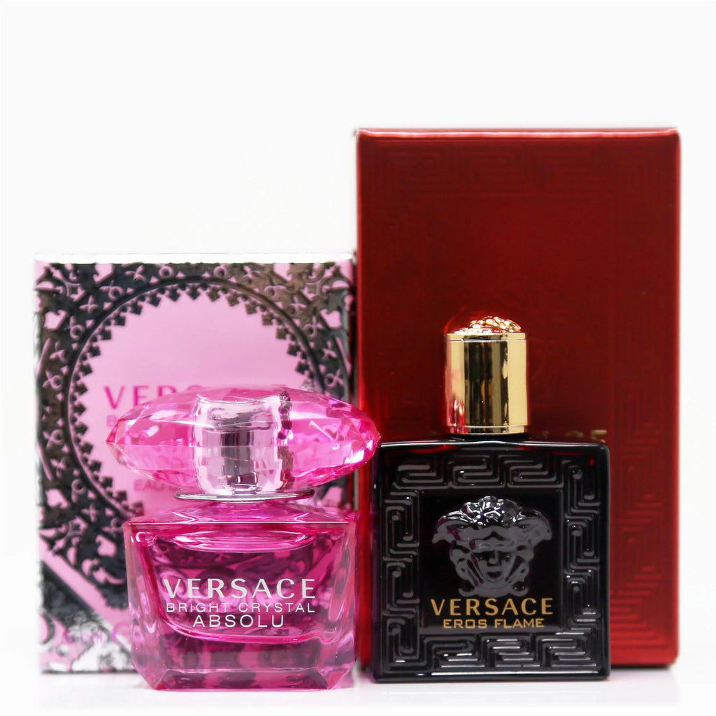 Bright Crystal Absolu EDP 5ml and Eros Flame EDP 5ml 2pk Kit Y481