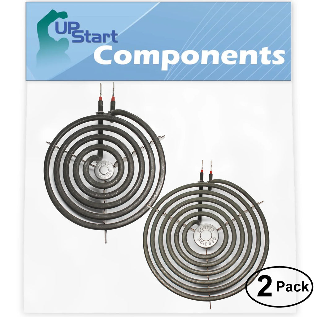2-Pack 8 inch 6 Turns & 6 inch 5 Turns Surface Burner Elements H34139