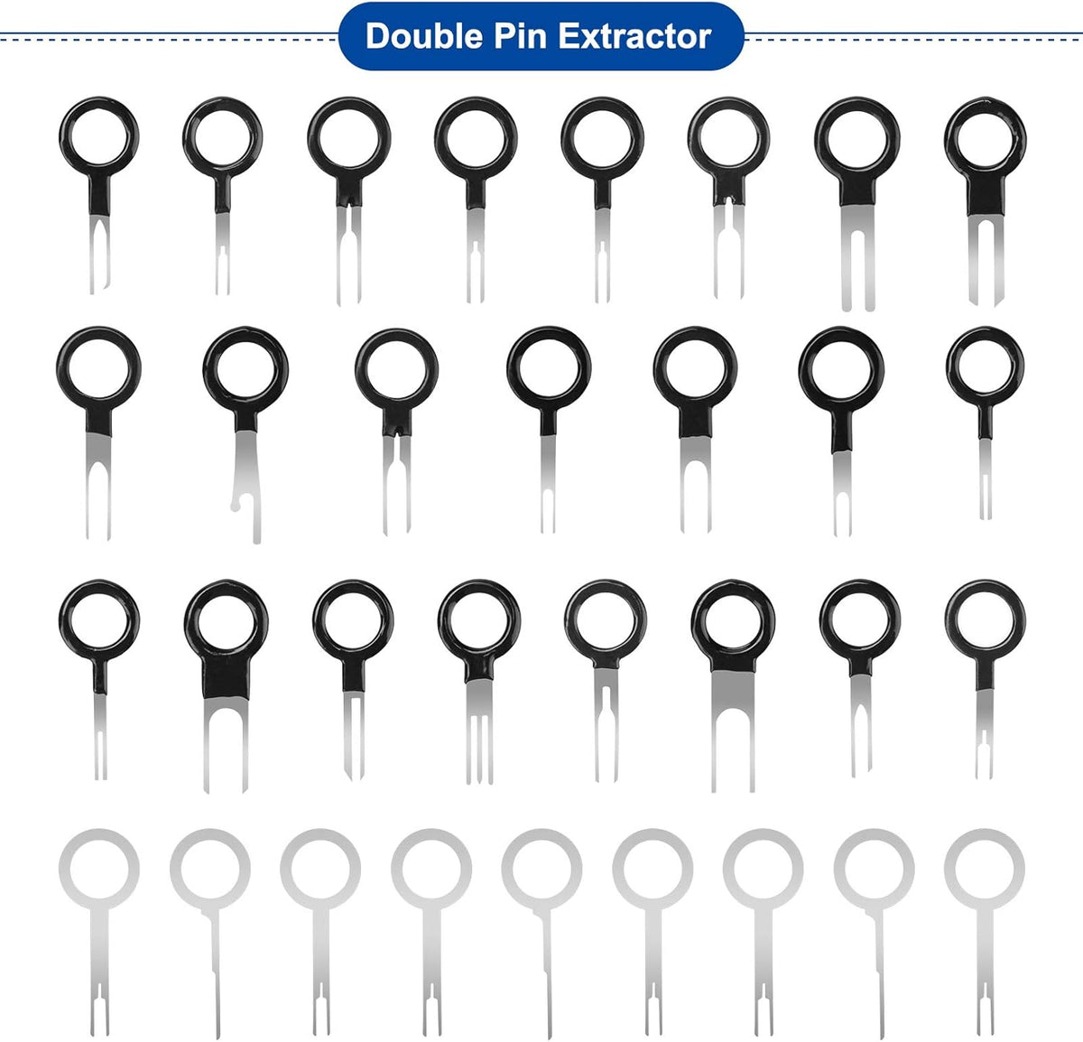 Terminal Removal Tool Kit, 73 Pcs, Pack of 2 E575371