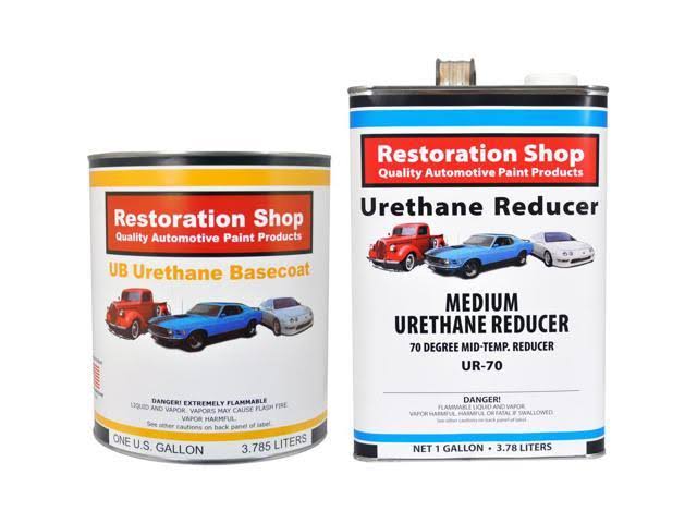 Rally Green Metallic Urethane Basecoat Clearcoat Car Paint Complete Gallon Kit E3807