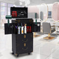 Portable Rolling Makeup Train Case Cosmetic Organizer P48635