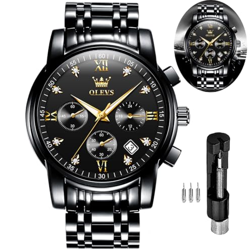 Quartz Luminous Water Resistant Chronograph Watch O2475
