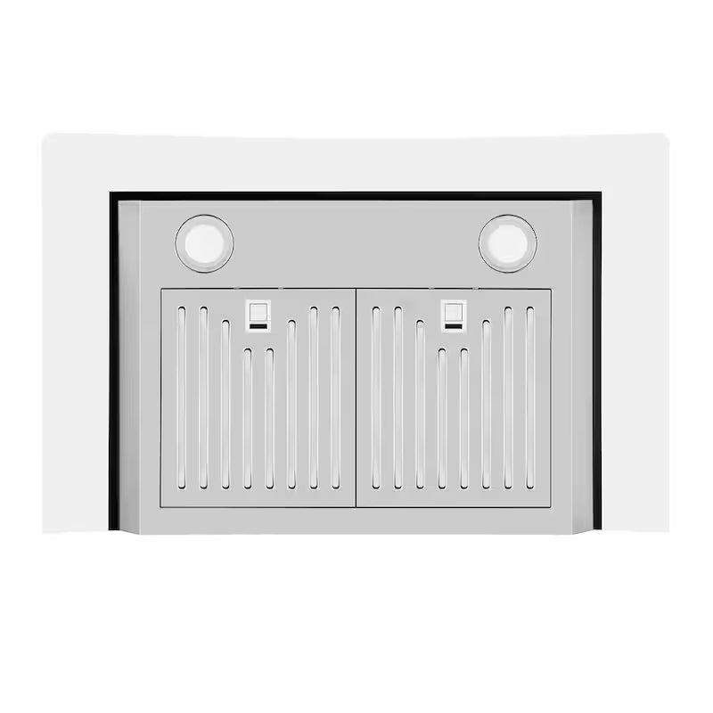 30 in. 400 CFM Stainless Steel Wall Mount Range Hood X412991