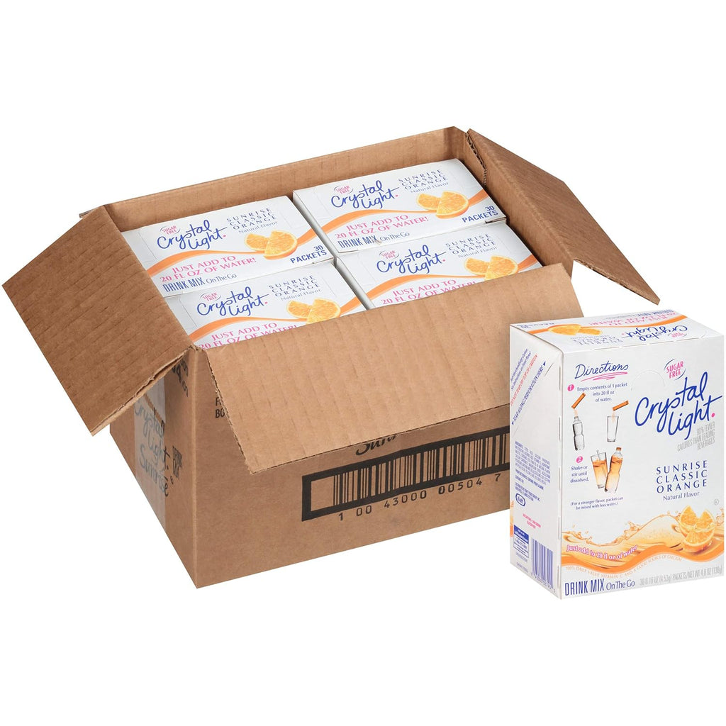 Sunrise Orange Naturally Flavored Powdered Drink Mix, 120 ct I3753