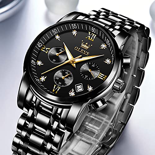 Quartz Luminous Water Resistant Chronograph Watch O2475