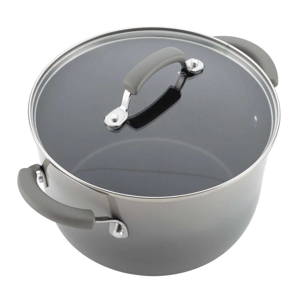 14 Piece Porcelain Nonstick Pots and Pans Set Q5777