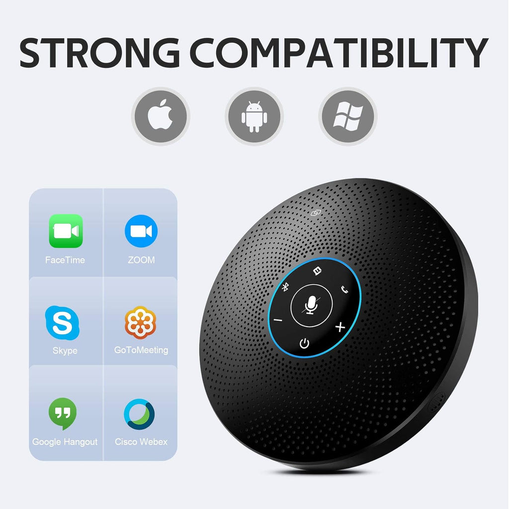 Bluetooth Speakerphone with 4 Directional Mics Z66125