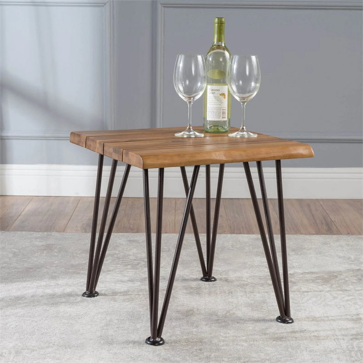 Acacia Wood Side Table B812424