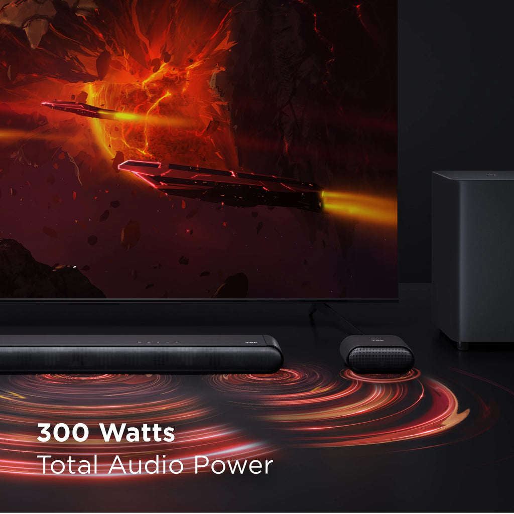 5.1 Channel Sound Bar with Wireless Subwoofer Y64237