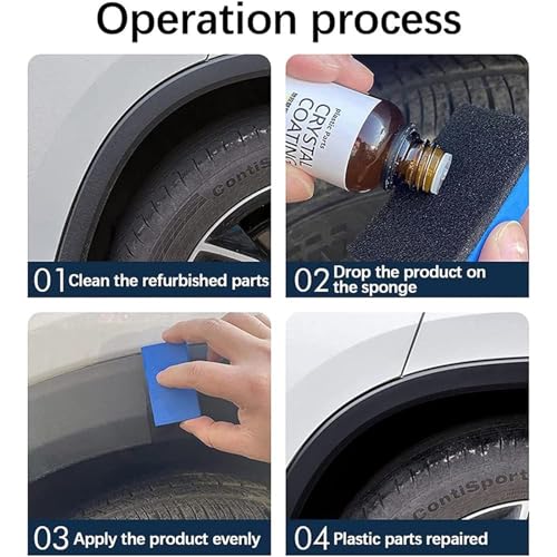 Crystal Coating for Car Plastic Parts C33572