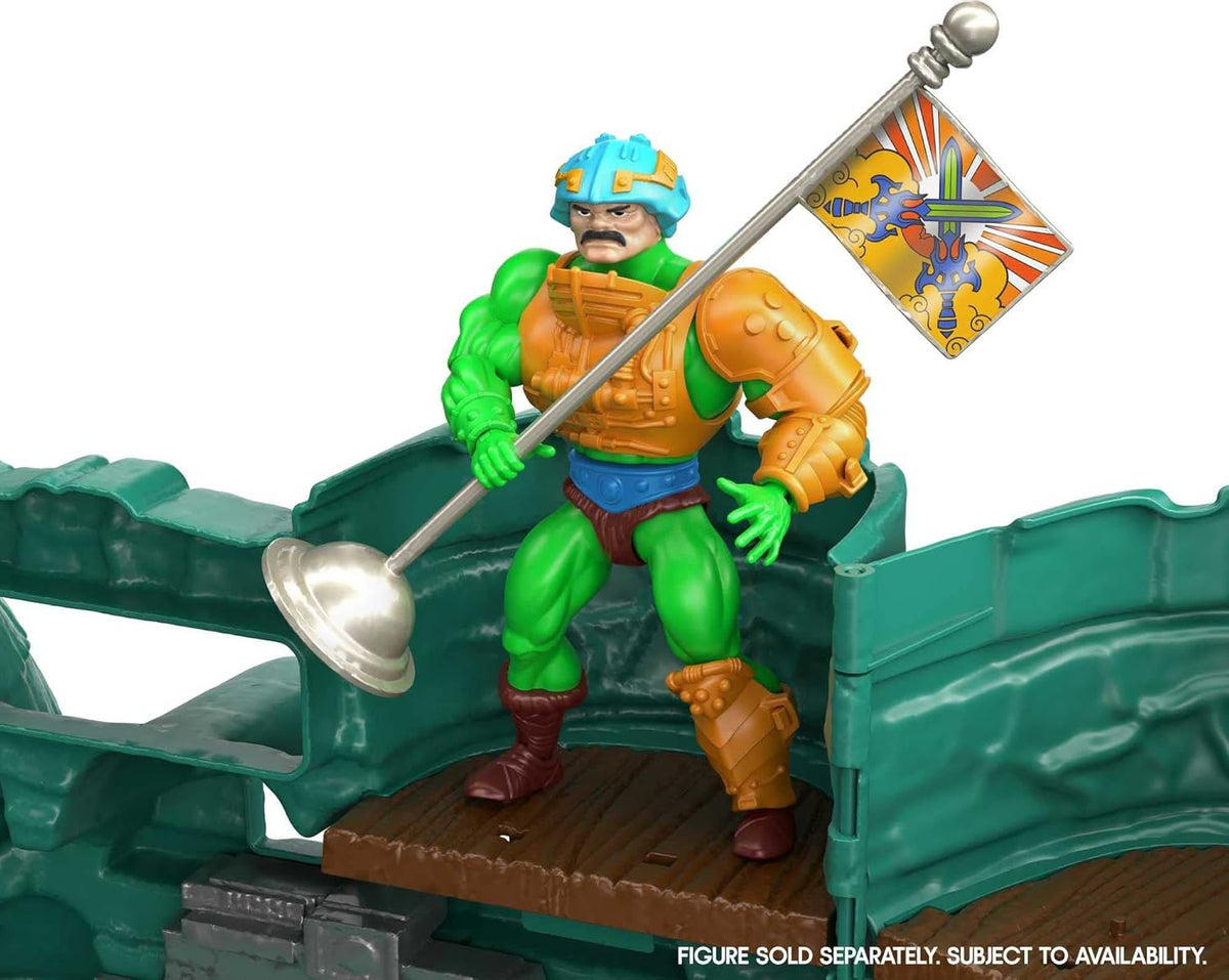 Castle Grayskull Playset with Action Figure, 4 Rooms, Trap Door & Elevator L450