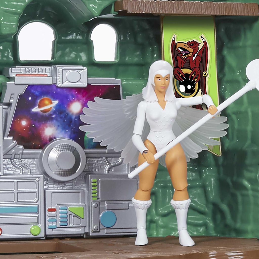 Castle Grayskull Playset with Action Figure, 4 Rooms, Trap Door & Elevator L450