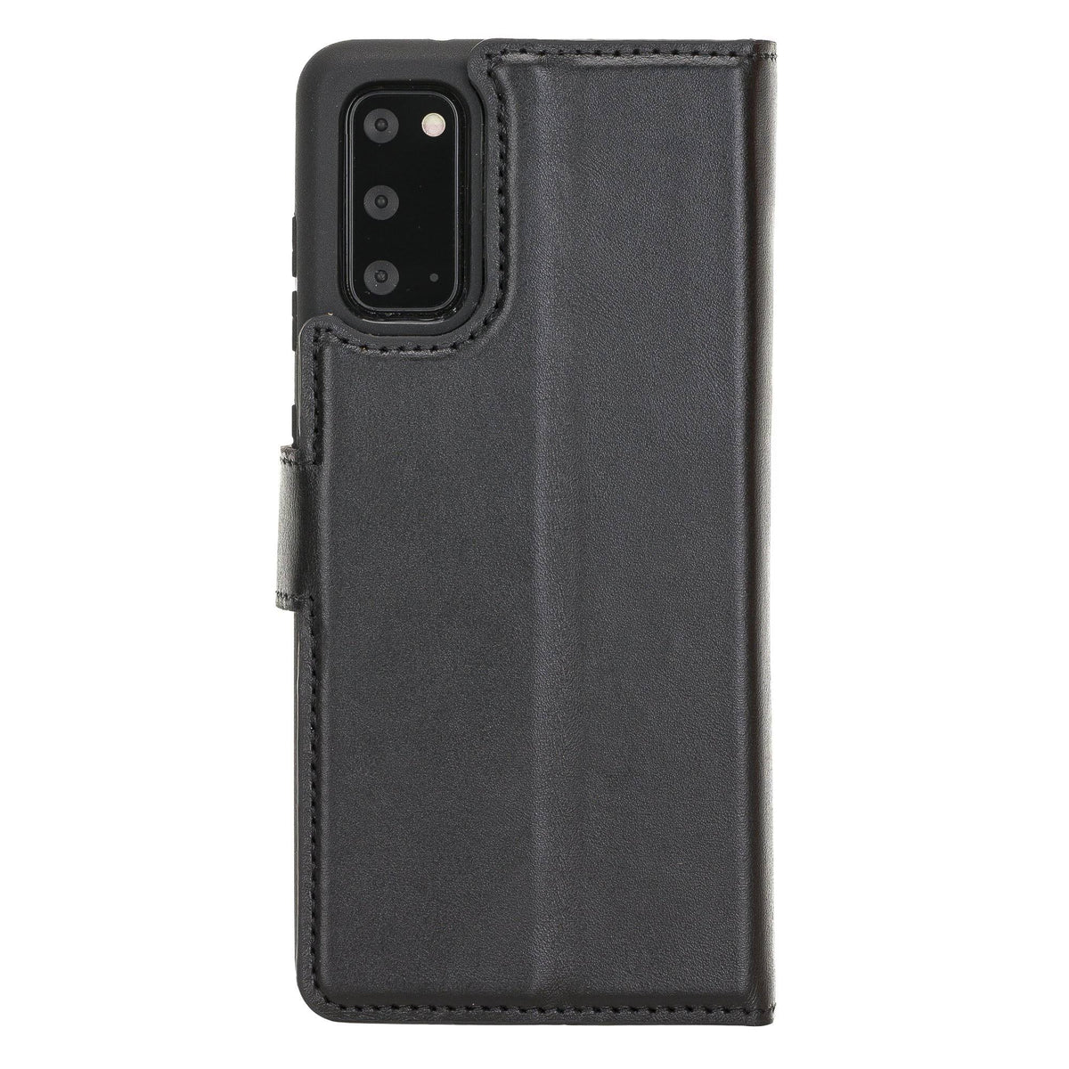 Brown Detachable Leather Wallet Case G808601