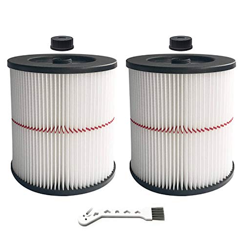 Replacement Cartridge Filter for Wet/Dry Vacuum (1 Filter & Small Brush) W110940