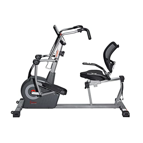 Recumbent Cross Trainer & Elliptical Machine with Arm Exercisers I8161
