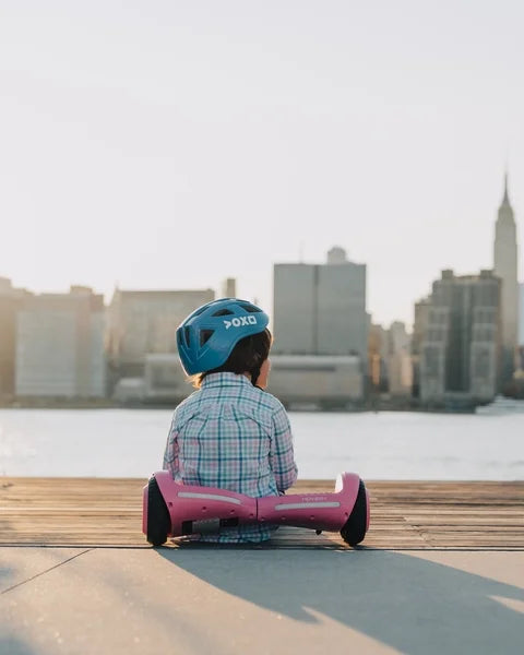 Pink Kids Hoverboard with LED Headlights D3549