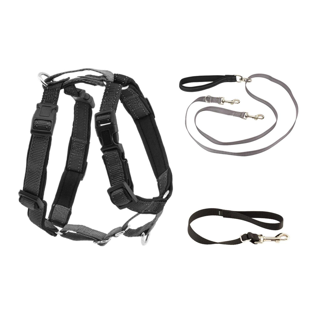 3 in 1 Harness with Two Point Control Leash C3583